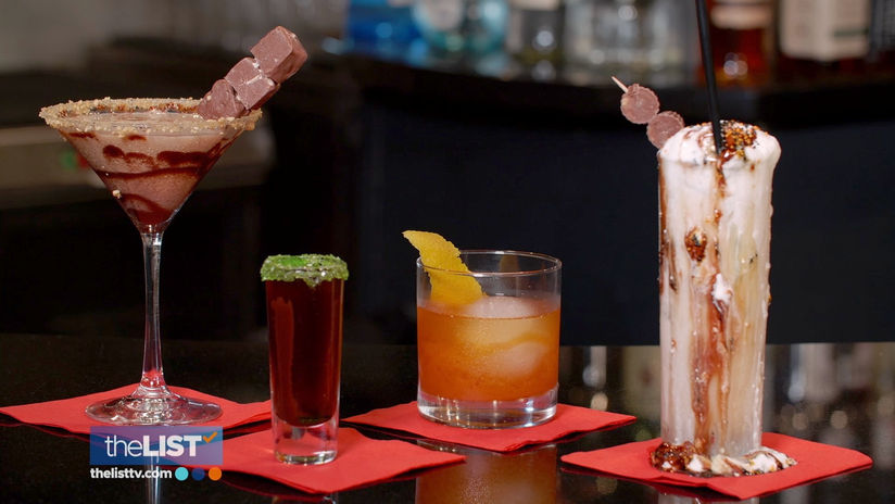 Halloween Candy Cocktails